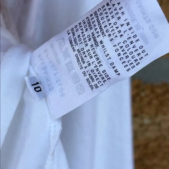 all saints oversize top size 6 - Picture 9 of 10